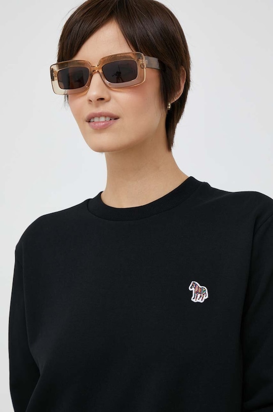 Βαμβακερό φόρεμα PS Paul Smith μαύρο W2R.180V.E20616