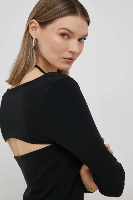 Šaty a bolerko Calvin Klein Jeans J20J220545.PPYX černá