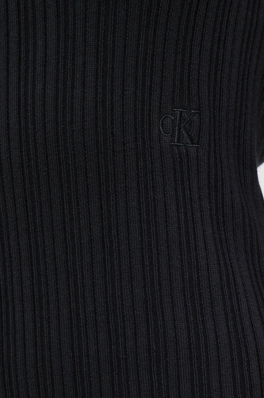 Calvin Klein Jeans sukienka J20J220550.PPYX czarny
