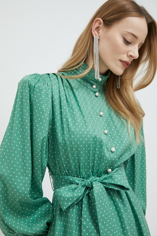 Рокля Custommade Linnea 999373446 зелен