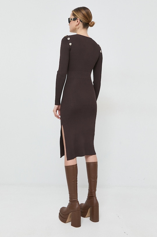 Odzież Notes du Nord sukienka 12940 brązowy