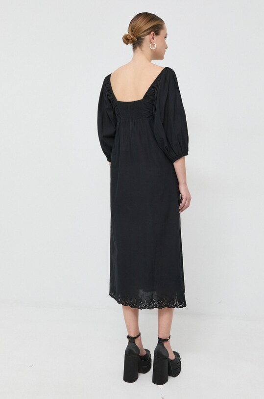 Îmbrăcăminte Notes du Nord rochie din bumbac Filippa 12960. negru