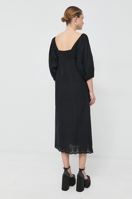 Îmbrăcăminte Notes du Nord rochie din bumbac Filippa 12960. negru
