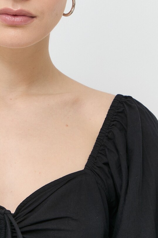 Notes du Nord rochie din bumbac Filippa 12960. negru