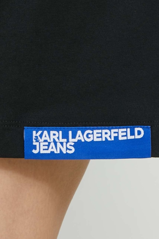 Βαμβακερό φόρεμα Karl Lagerfeld Jeans 231J1306