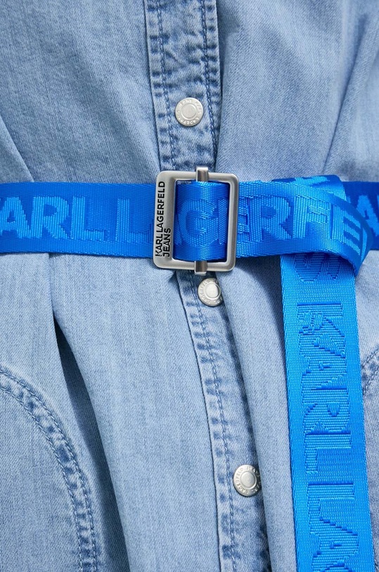 Φόρεμα τζιν Karl Lagerfeld Jeans 231J1302 μπλε