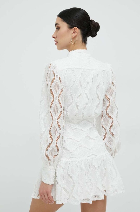 Oblačila Obleka Bardot 54824DB3.IVORY bela