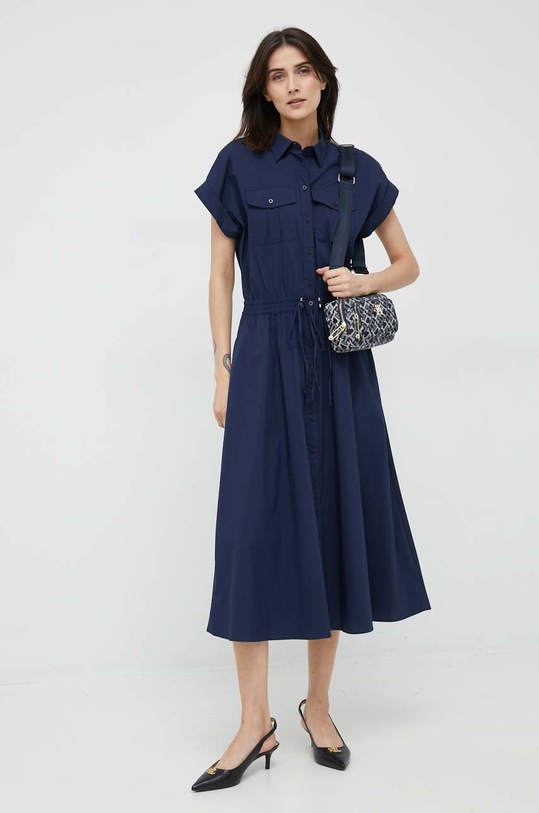 Lauren Ralph Lauren sukienka 200888992 granatowy SS23