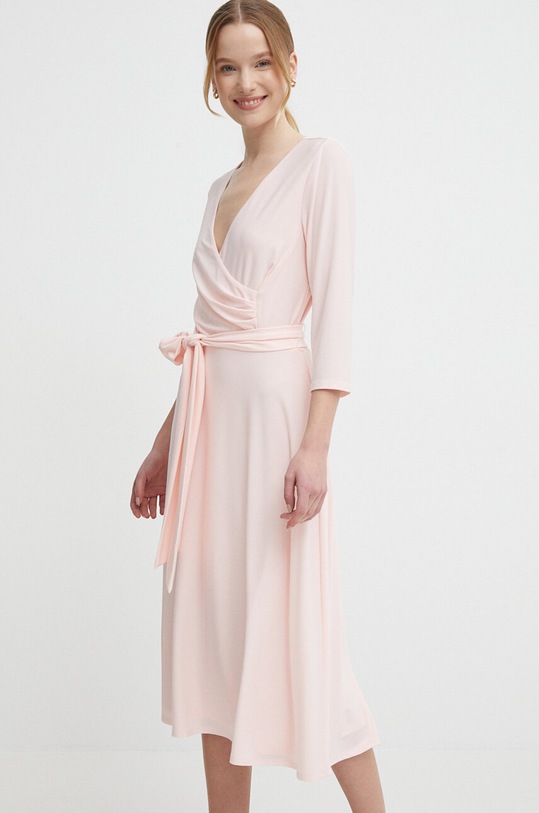 Odzież Lauren Ralph Lauren sukienka 250769904 różowy