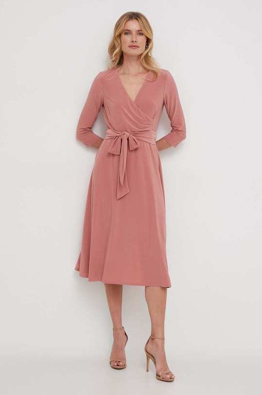 Lauren Ralph Lauren sukienka 250769904 różowy NC24