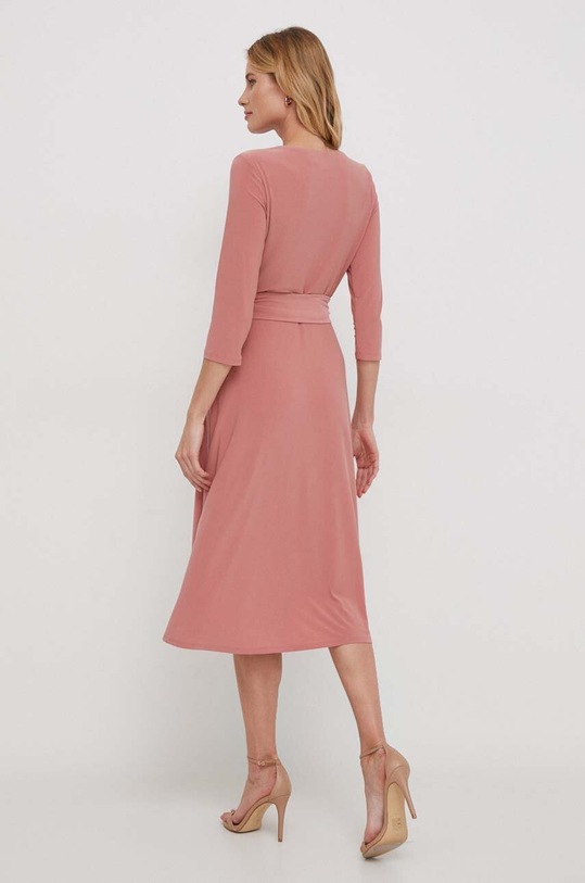 Odzież Lauren Ralph Lauren sukienka 250769904 różowy