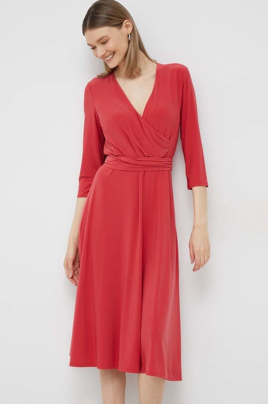 Платье Lauren Ralph Lauren 250769904 красный NC24