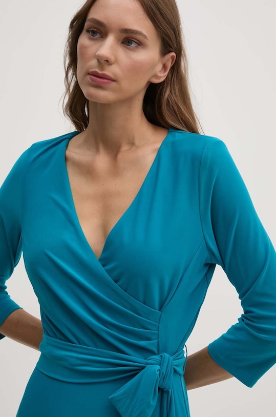 Lauren Ralph Lauren sukienka niebieski 250769904