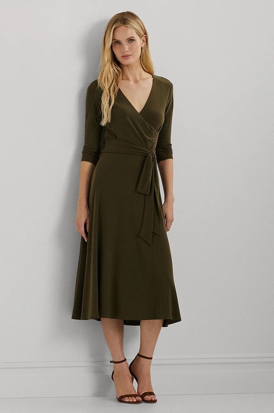 Сукня Lauren Ralph Lauren mini зелений 250769904