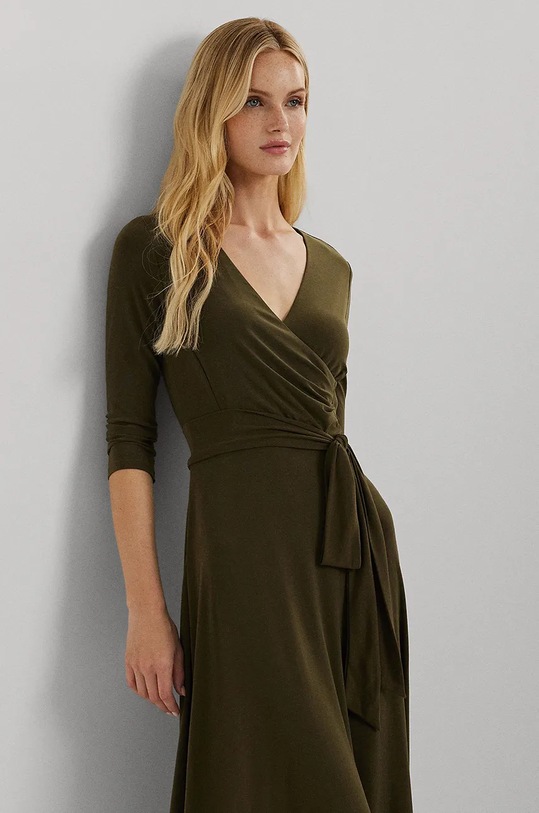 Одяг Сукня Lauren Ralph Lauren 250769904 зелений