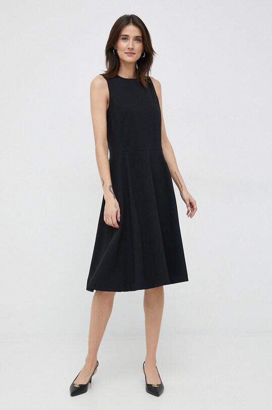 Платье Lauren Ralph Lauren 250851951 чёрный SS25
