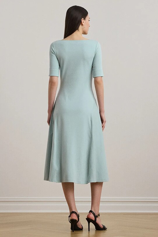 Платье Lauren Ralph Lauren 250863913 голубой SS25
