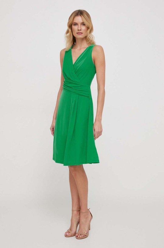 Lauren Ralph Lauren sukienka 250865006 zielony SS24