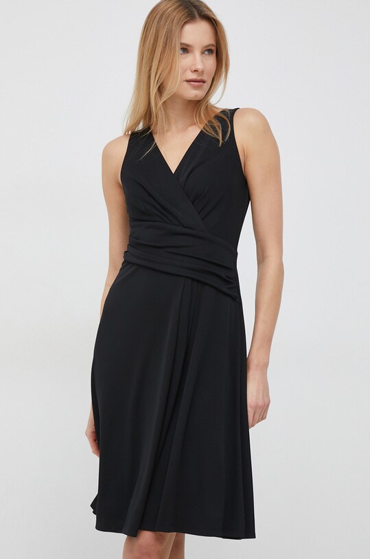 Lauren Ralph Lauren sukienka 250865006 czarny SS24