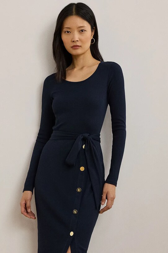 Одяг Сукня Lauren Ralph Lauren 250889290 темно-синій