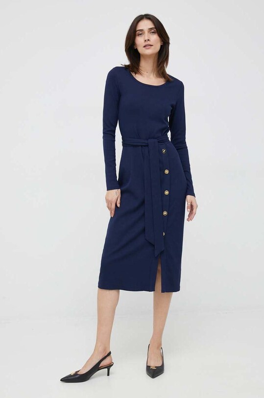 Šaty Lauren Ralph Lauren 250889290 námořnická modř SS24