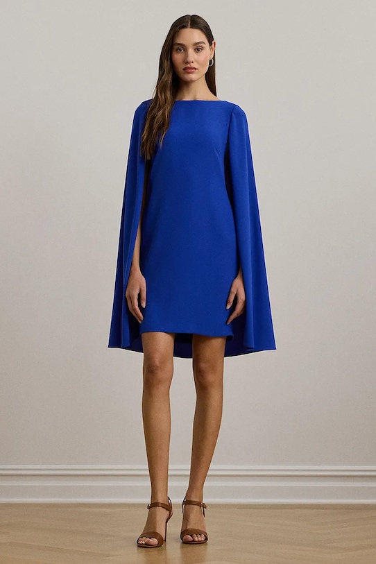 Платье Lauren Ralph Lauren голубой 253855210