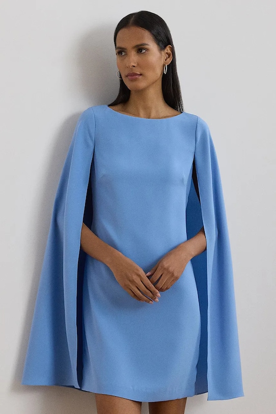 Odzież Lauren Ralph Lauren sukienka 253855210 niebieski