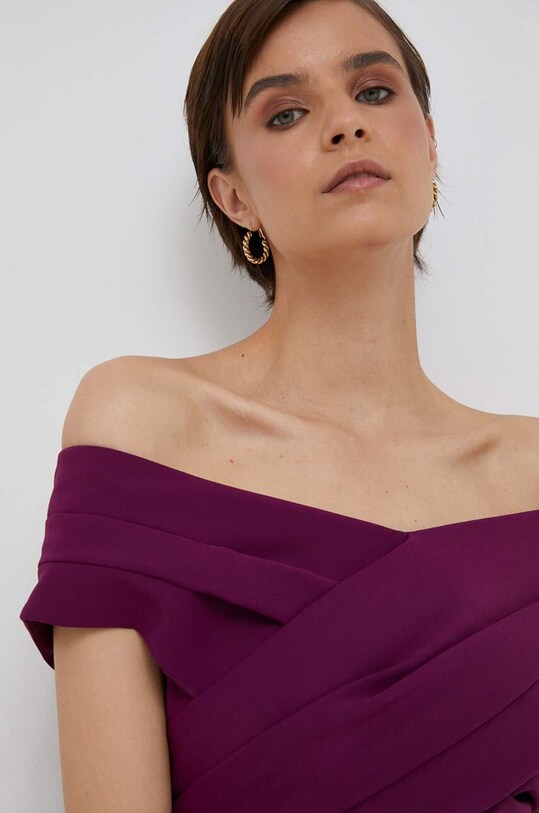 Lauren Ralph Lauren sukienka fioletowy 253855241