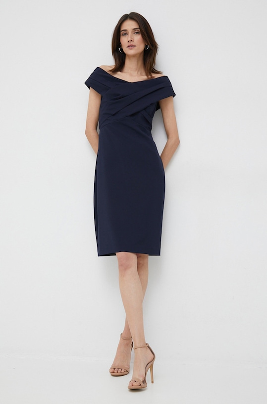 Lauren Ralph Lauren sukienka 253855241 granatowy AW23