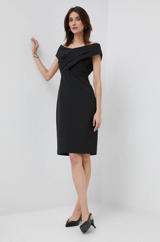 Lauren Ralph Lauren sukienka 253855241 czarny AW23