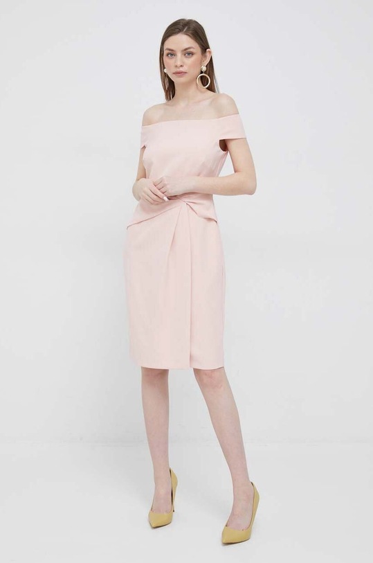 Lauren Ralph Lauren sukienka 253863510 różowy AW23