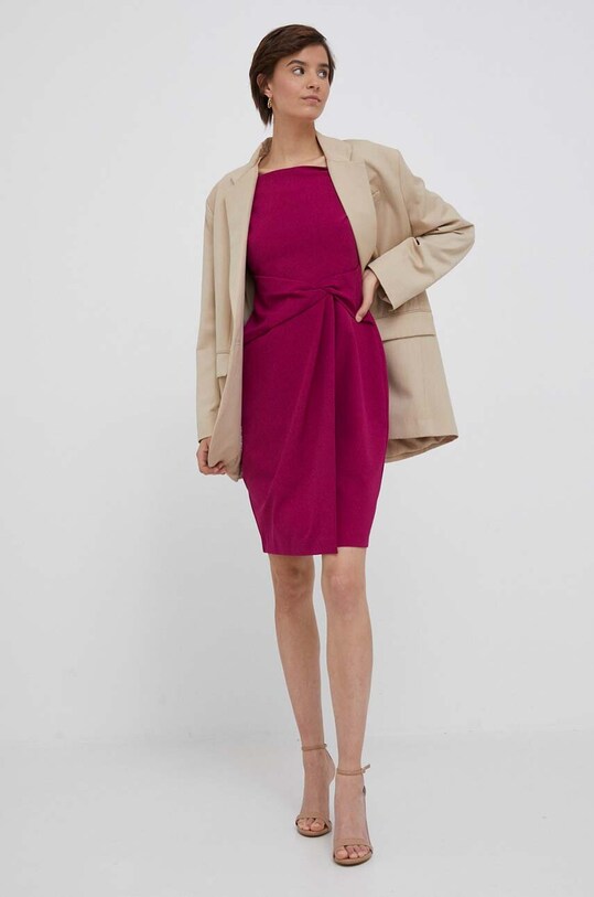 Lauren Ralph Lauren sukienka 253863510 różowy AW23
