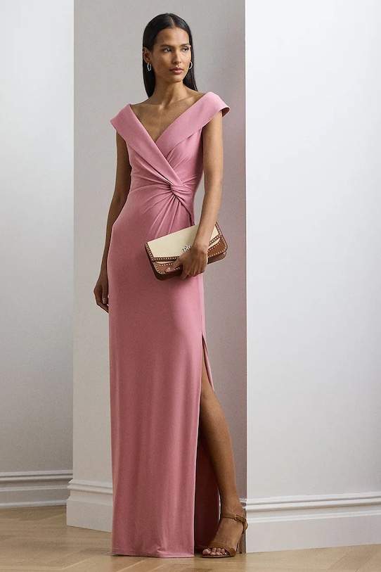 Lauren Ralph Lauren rochie maxi roz 253863940