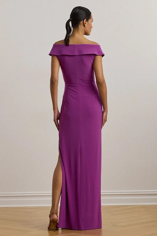 Платье Lauren Ralph Lauren 253863940 фиолетовой SS25