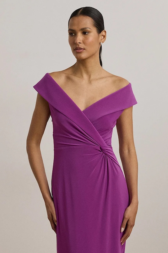 Одяг Сукня Lauren Ralph Lauren 253863940 фіолетовий