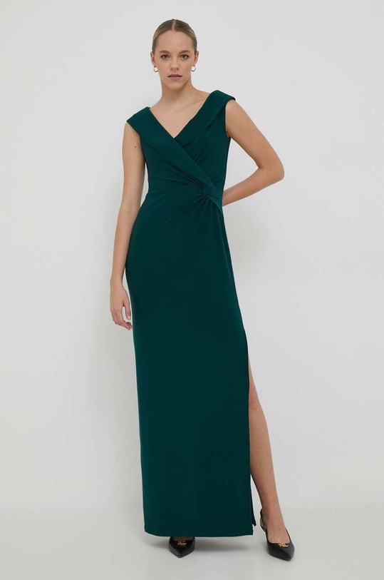 Lauren Ralph Lauren sukienka 253863940 zielony SS25