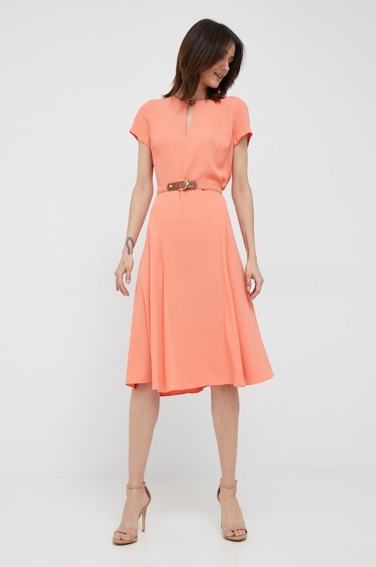 Šaty Lauren Ralph Lauren 250868639 oranžová SS23