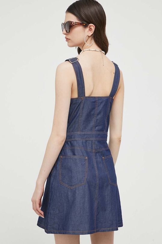 Oblečení Bavlněné šaty Love Moschino W.V.J92.01.T.174A námořnická modř