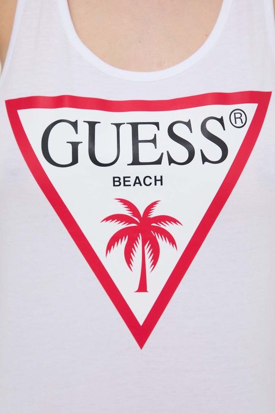 Бавовняна сукня Guess E3GP03.JA914 білий