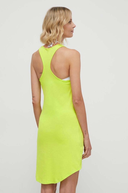 Îmbrăcăminte Guess rochie din bumbac E3GP03.JA914 verde