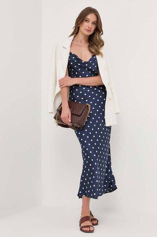 Рокля Guess AKILINA W3GK85.WD8G2 тъмносин AW24