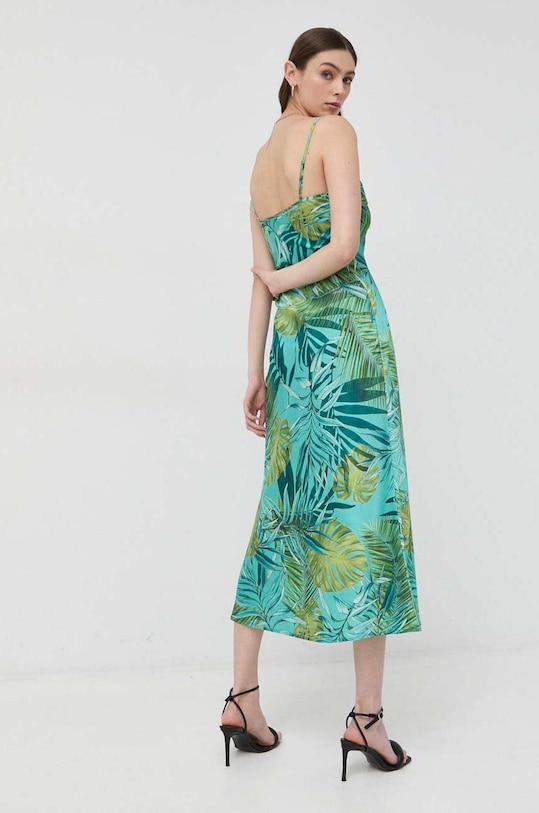 Îmbrăcăminte Guess rochie W3GK85.WD8G2 turcoaz