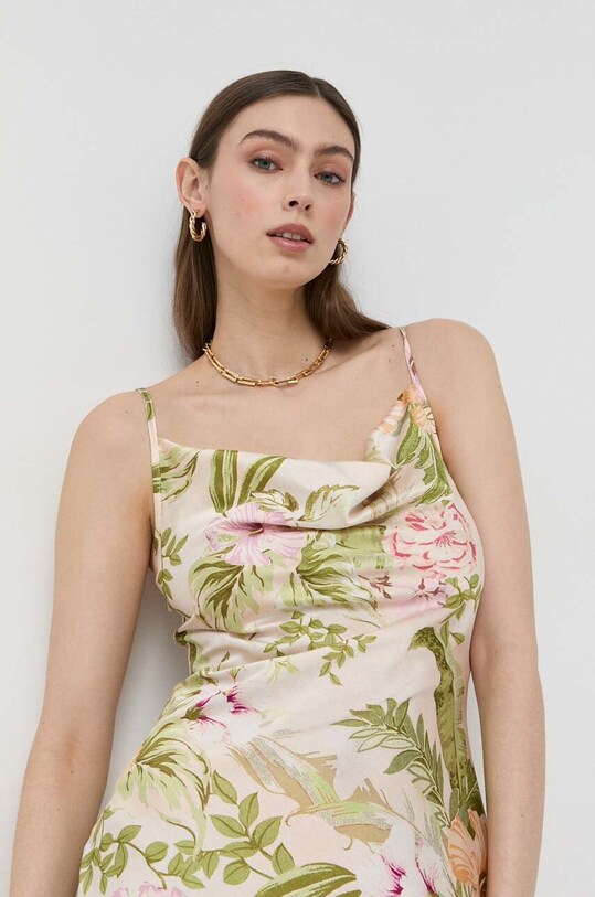 Šaty Guess AKILINA zelená W3GK85.WD8G2
