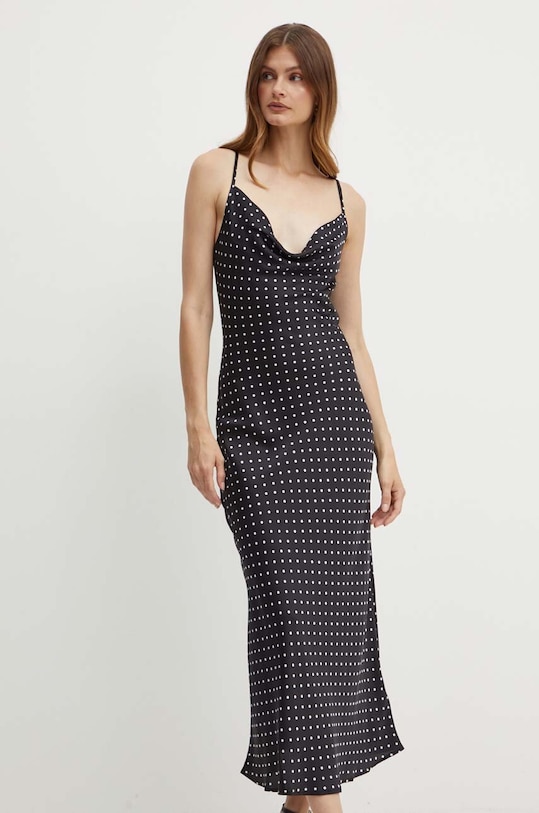 Guess rochie negru W3GK85.WD8G2