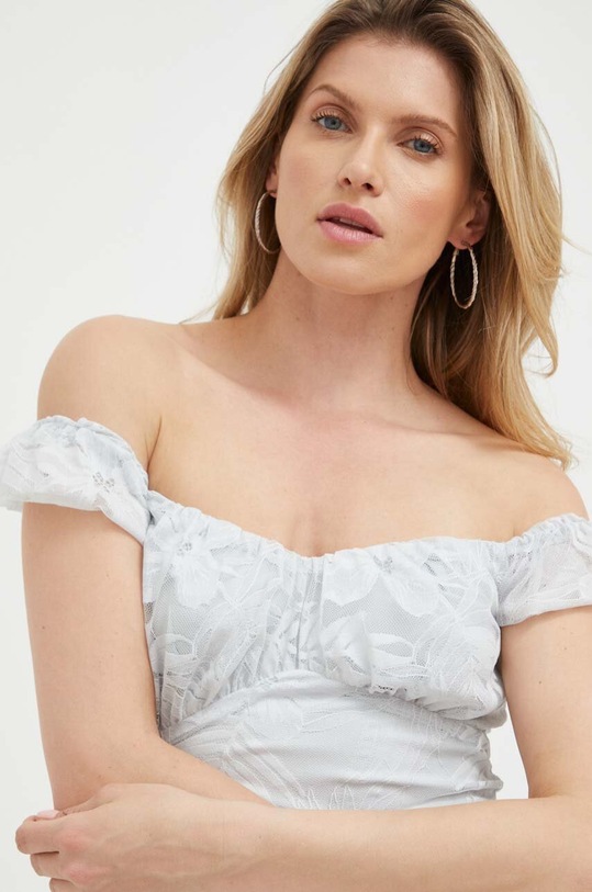 Guess sukienka niebieski W3GK26.KBPP2