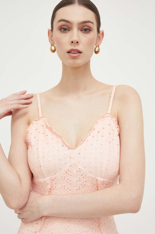 Φόρεμα Guess πορτοκαλί W3GK23.KALQ0