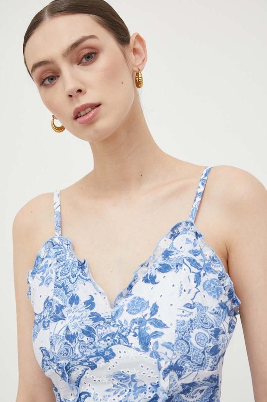 Φόρεμα Guess μπλε W3GK23.KALQ0