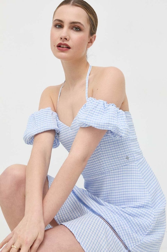 Guess sukienka niebieski W3GK28.KBPS0