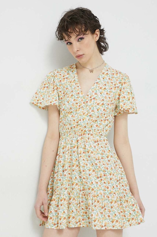 Îmbrăcăminte Billabong rochie EBJWD00120 galben