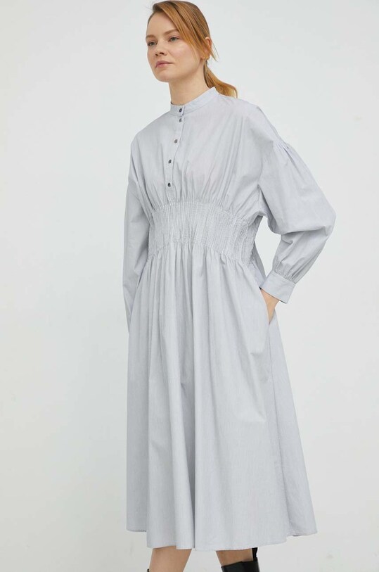 Herskind rochie din bumbac alb 4654901
